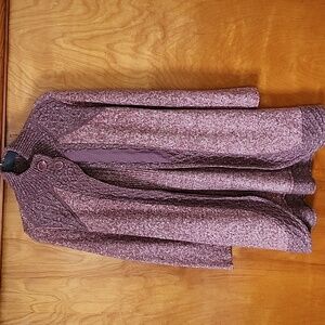 Prana knee length sweater coat. Med.